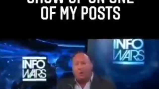 Alex Jones-When the fact checkers show up on one of my posts-LOL