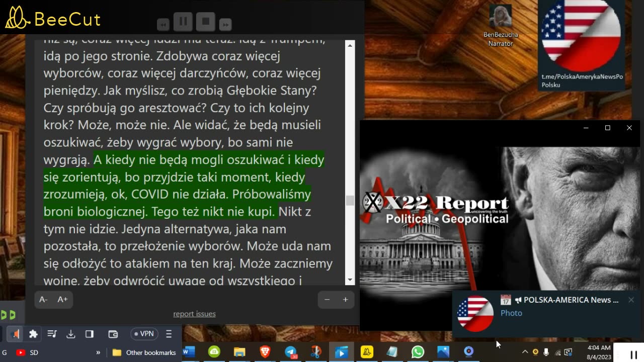 X22 RAPORT🔴🔴🔴 Odc. 3131b – Wybory są kluczowe, konfiguracja zakończona,