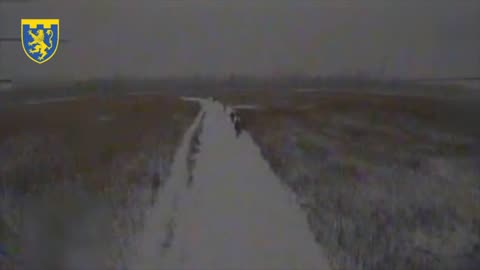 Ukrainian Drones Running Down Russian Soldiers(Incredible)