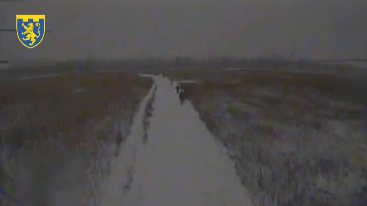 Ukrainian Drones Running Down Russian Soldiers(Incredible)