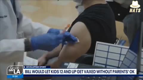 New CA Bill to Allow Children 12+ to Obtain Covid Vaccine Without Parental Consent