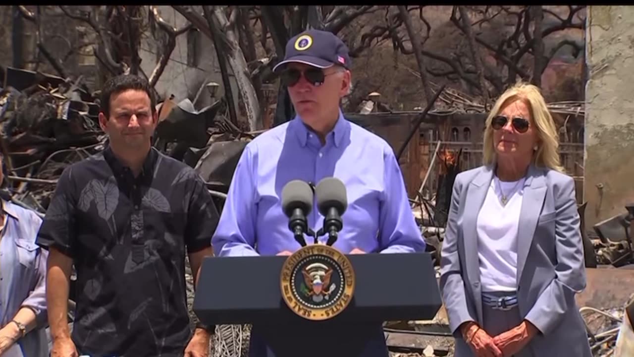 Seriously?! Joe Biden compares the Death of his Wife to the Maui Tragedy!