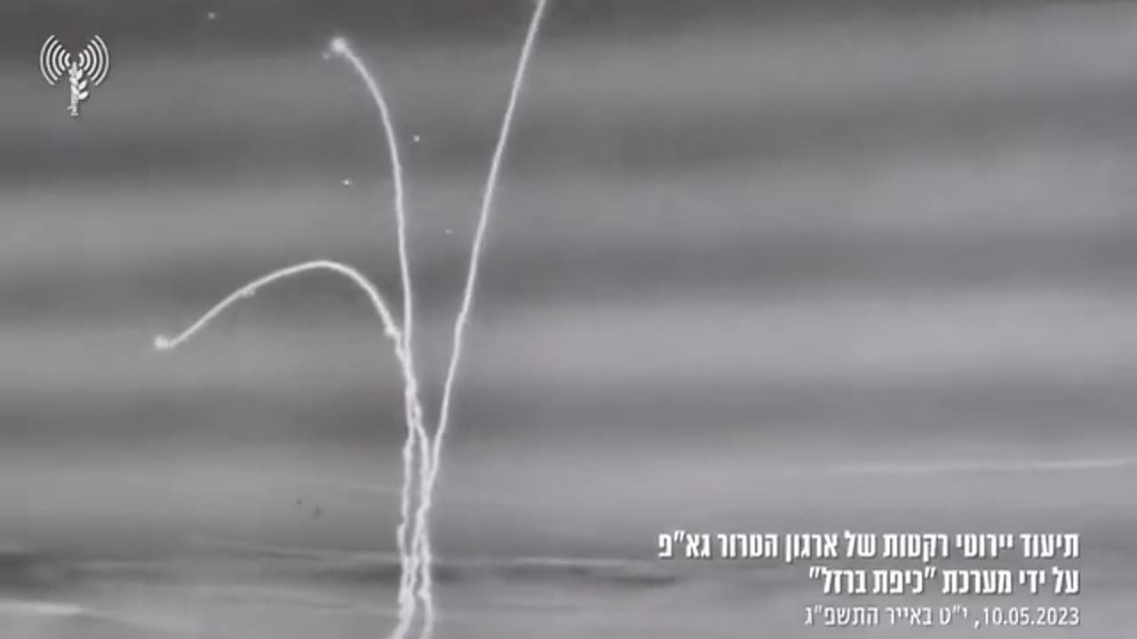 Insane Anti-Rocket Iron Dome in Action