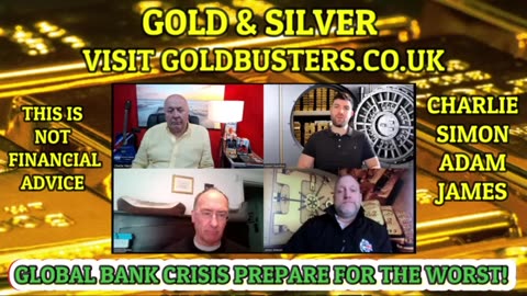 GLOBAL BANK CRISIS, PREPARE FOR THE WORST WITH ADAM,JAMES.