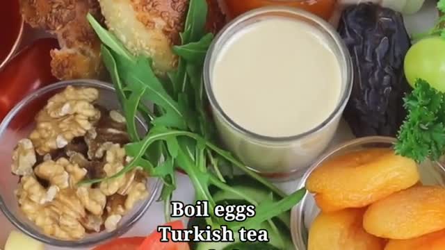 TURKISH BREAKFAST 😍 | Healthy breakfast |