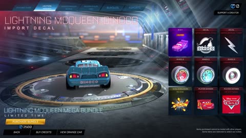 Ka-chow! Rocket League Welcomes Lightning McQueen!