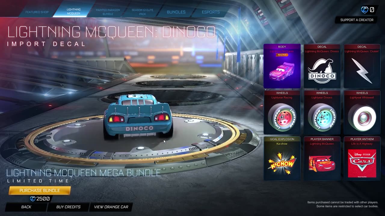 Ka-chow! Rocket League Welcomes Lightning McQueen!