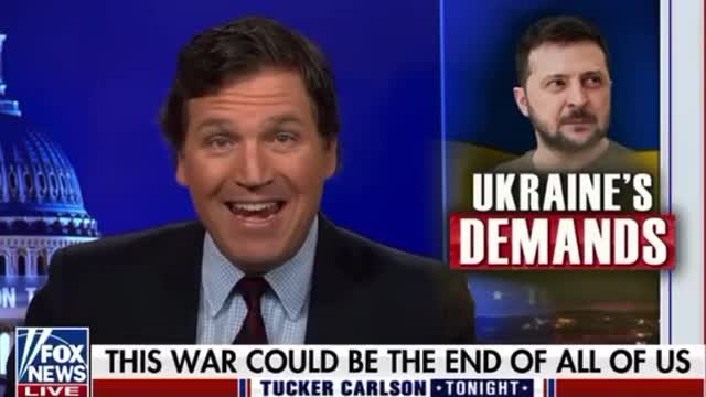 Tucker 'Some Uppity Foreigner in a Tea Shirt Demanding Money... Well Up Yours Buddy'