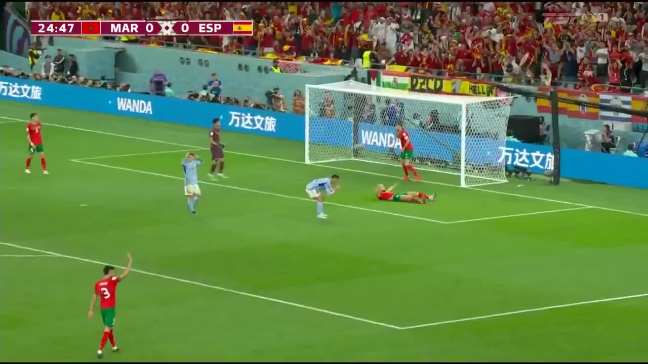 Morocco 0-0 Spain World Cup 2022