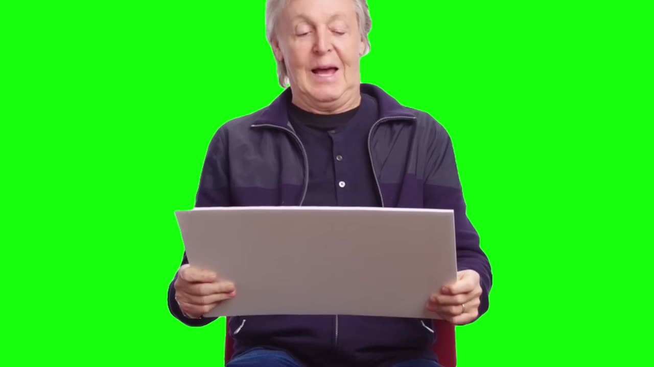 How Dare You Ask Me That | Paul McCartney | Green Screen