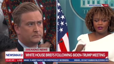 'I'm going to move on': Peter Doocy snubbed after Trump-Biden golf match question