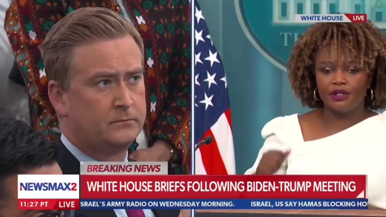 'I'm going to move on': Peter Doocy snubbed after Trump-Biden golf match question
