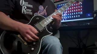 Ozzy Osbourne - Randy Rhoads - Tonight Outro Solo Cover 🤘🤘