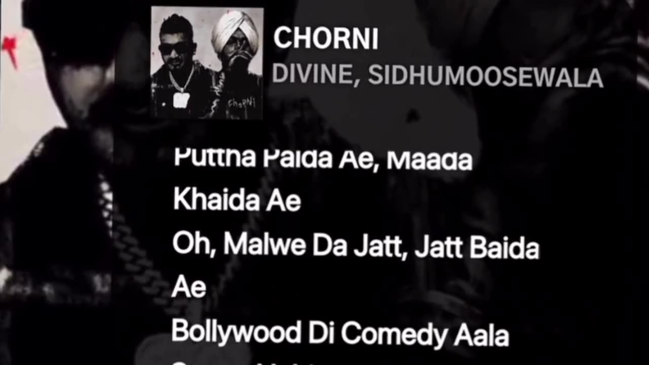 Spotify Chorni Song HD+ Status