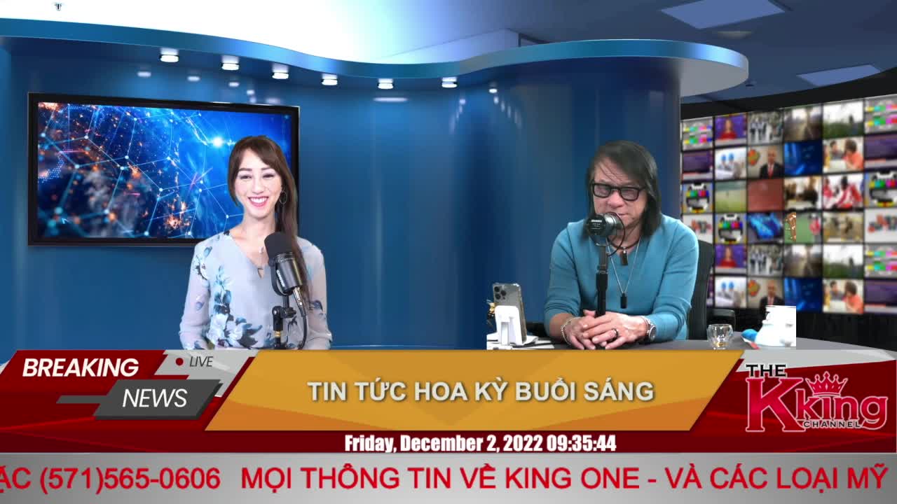 TIN TỨC HOA KỲ BUỔI SÁNG - 12/02/2022 - The KING Channel