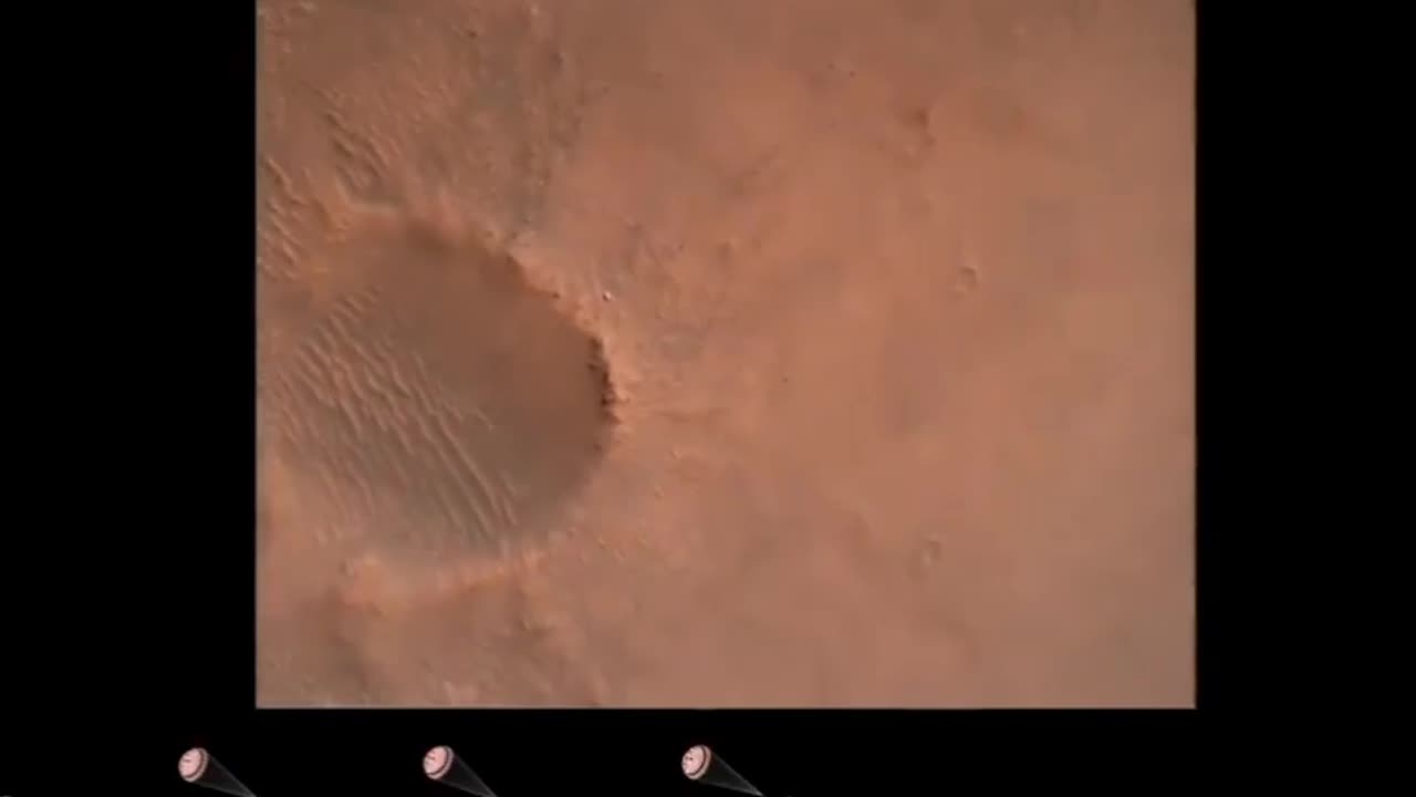 Perseverance rover's Descent and touchdown on marsh