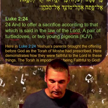 Bits of Torah Truths - An Offering was Made for Yeshua being the FirstBorn - Episode 22