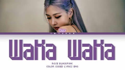 Rose (BLACKPINK) - Waka Waka Cover Shakira