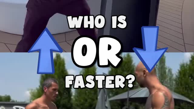 Who is the faster tate?