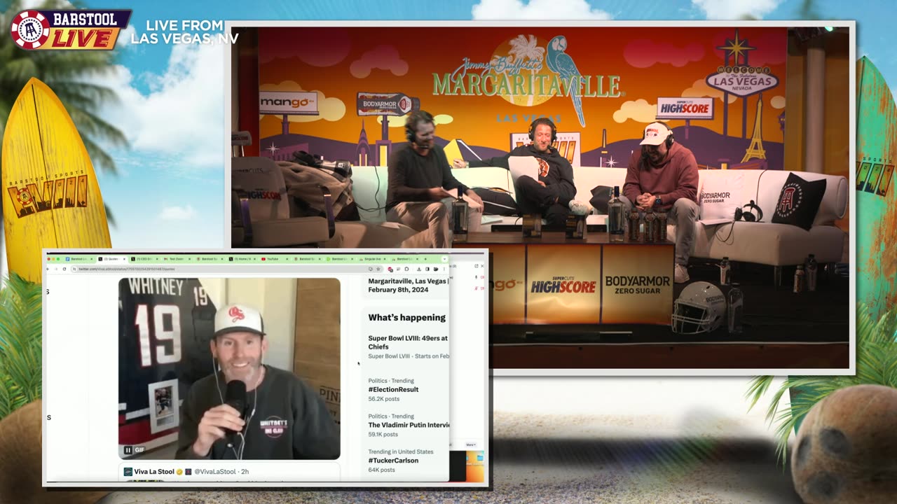 Barstool Live from Margaritaville, Las Vegas