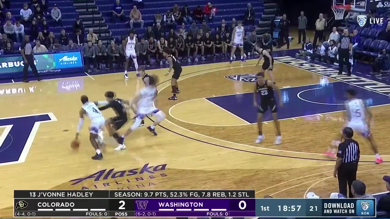 Colorado vs. Washington | Game Highlights | College Men's Basketball | 2022-23 Season