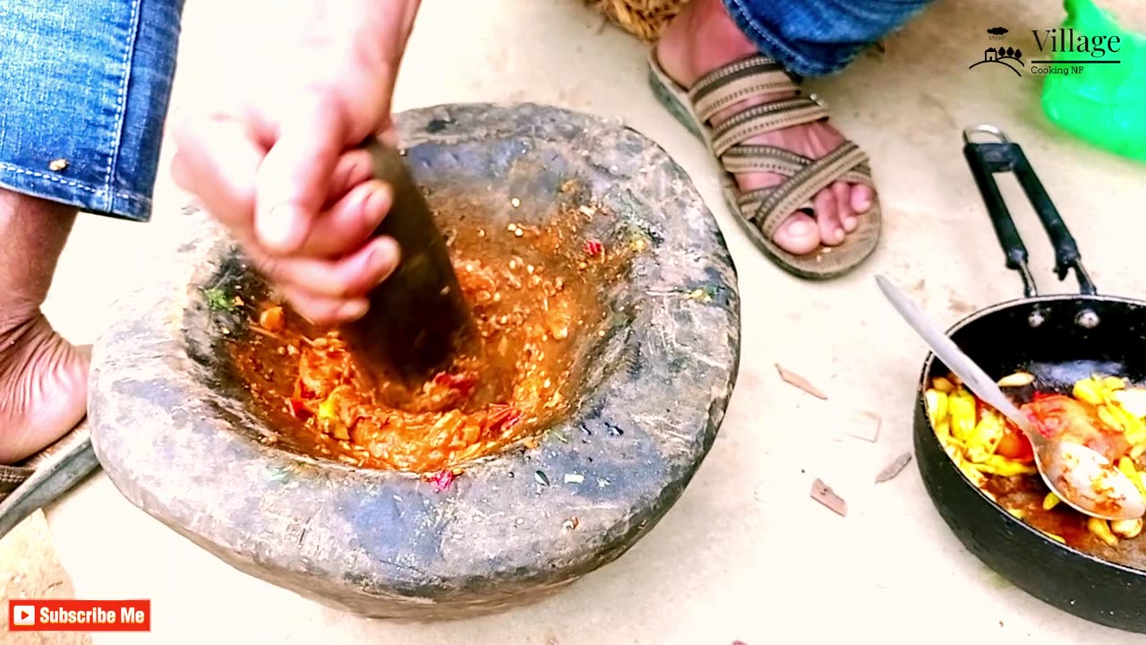 Cooking the Chicken inside the drum recipe