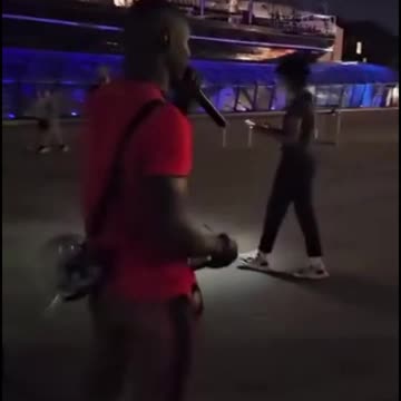 Street preacher is attacked by hateful woman