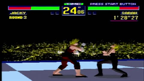 Virtua Fighter Sega 32X gameplay