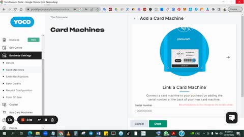 Link Your New Yoco Card Machine To Your Profile
