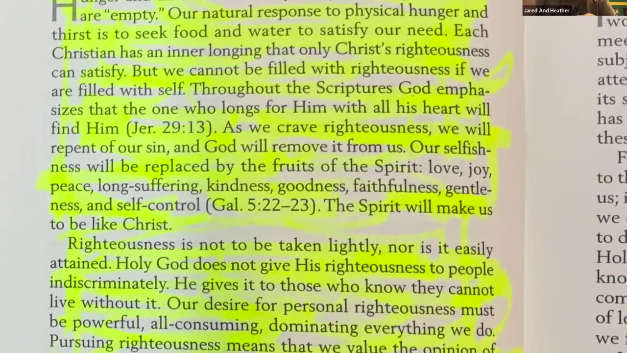 DAY 57: "Thirst and Hunger" (Matthew 5:6)- A Clip from The Chosen Jesus and Matthew "Beatitudes"