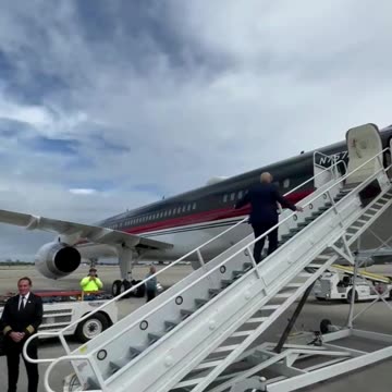 Trump departs for Nevada! 🇺🇸