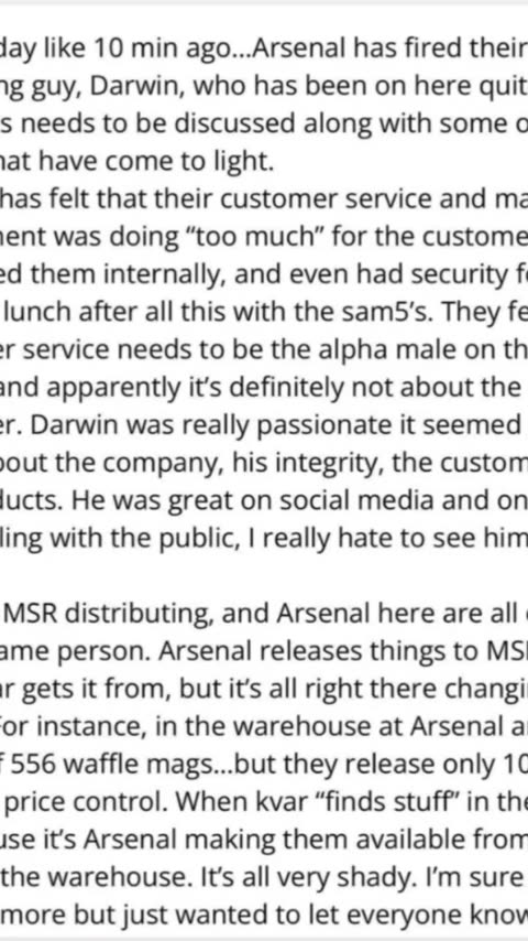 Not A Fan Of Arsenal