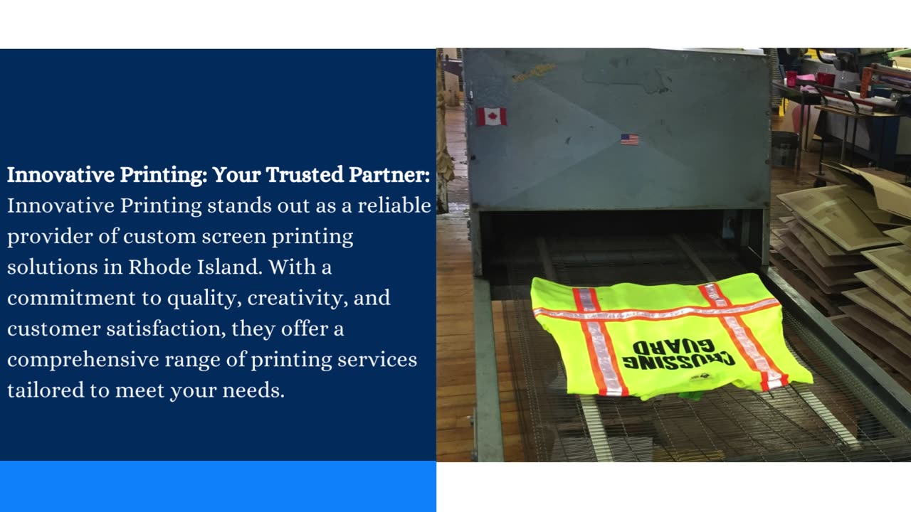 Choosing the Right Screen Printing Service in RI