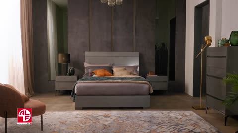 Graphite bedroom - AlfItalia