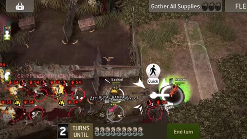 The Walking Dead No Man's Land Getting Burnt Round 60