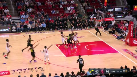 VanVleet Rains 7 Threes in 1st Half! Jazz vs. Rockets