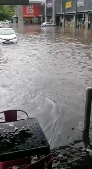 Extraordinary floods hit Paarl