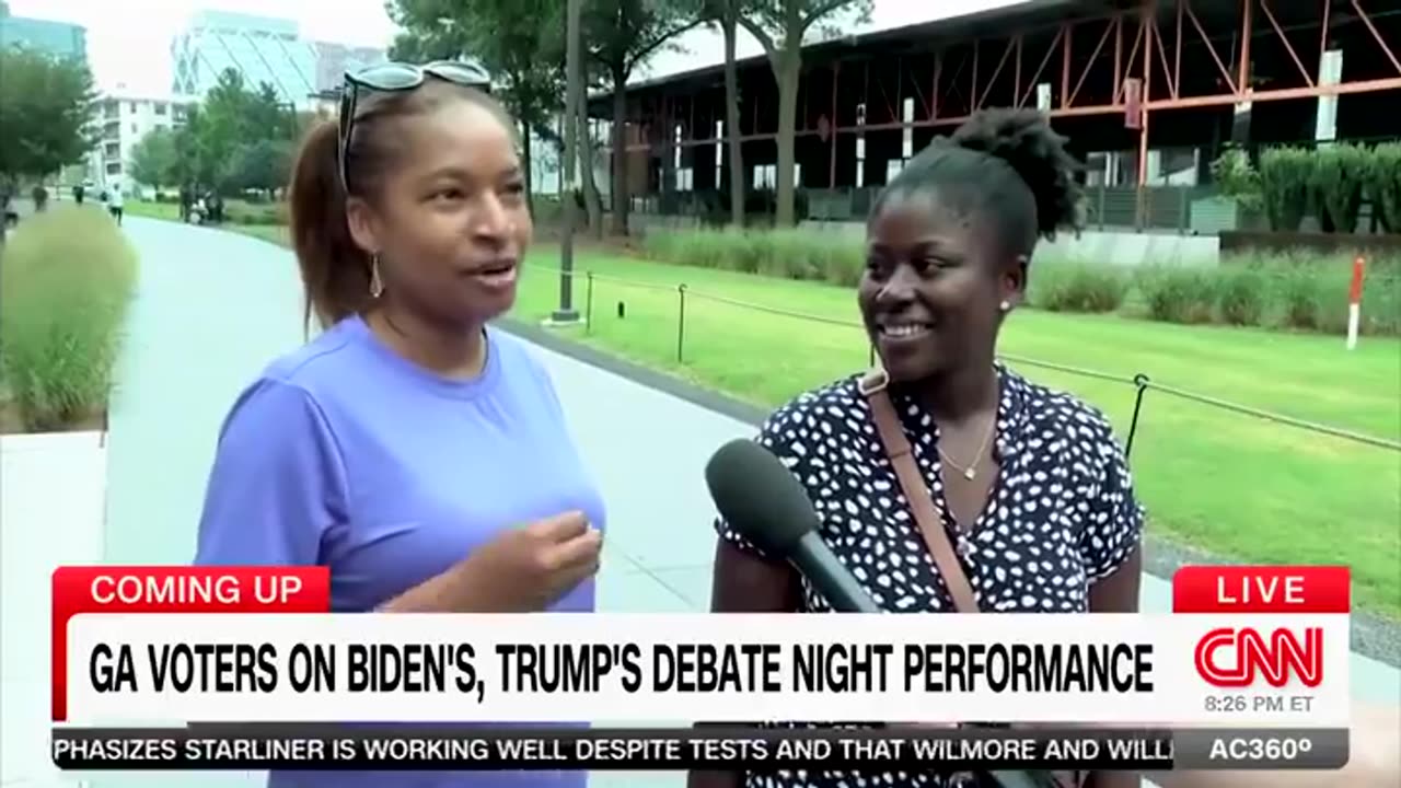Georgia voter: "I was concerned very, very concerned about Biden's real ability"...
