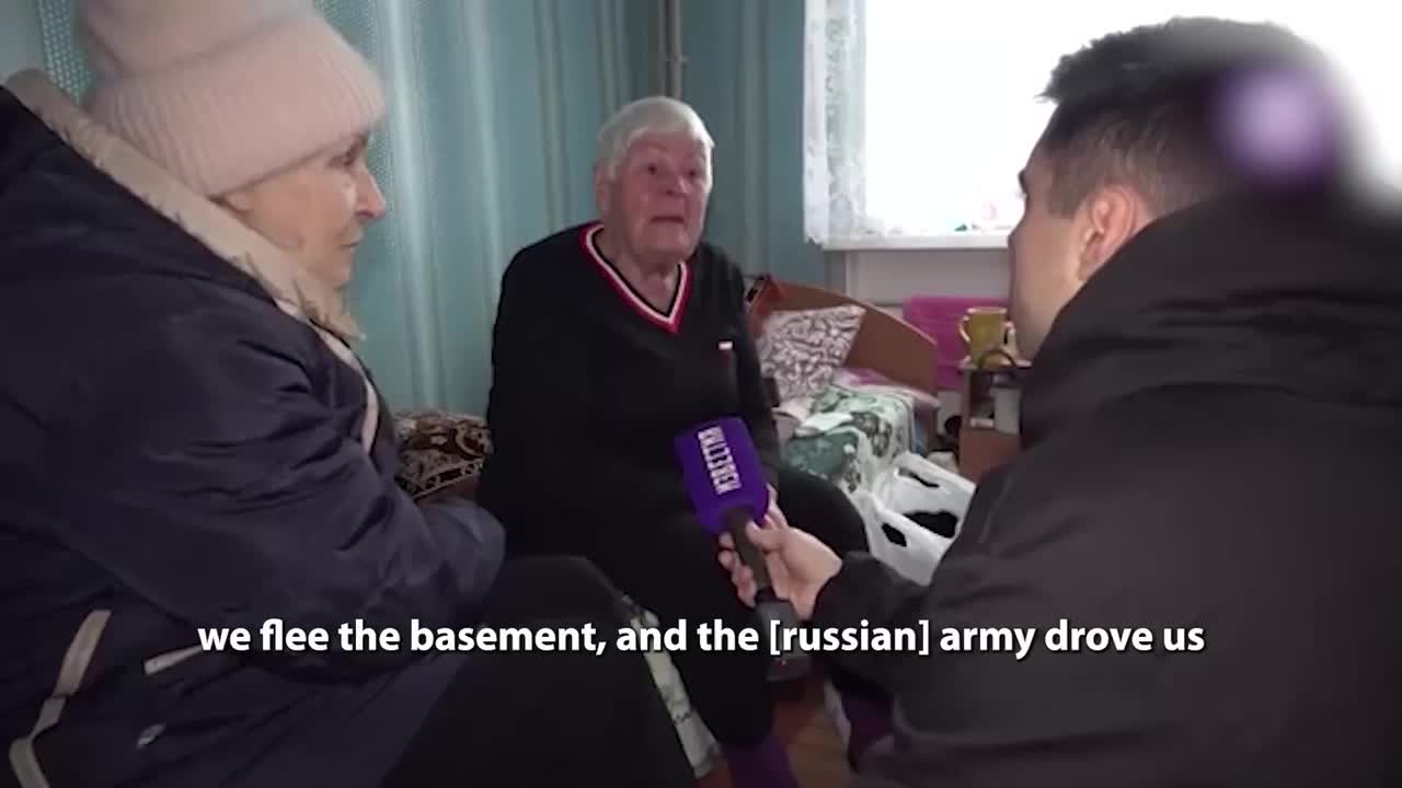 Basement of a school mined by Ukrainian soldiers