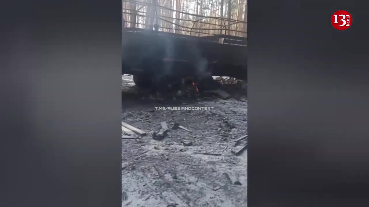 Our vehicle destroyed, ammunition exploded" - Russian soldiers show field depots that were hit