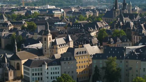 Aerial Views of Luxembourg