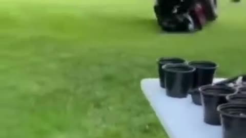 Atv bucks a man off like a wild mustang. neigh.