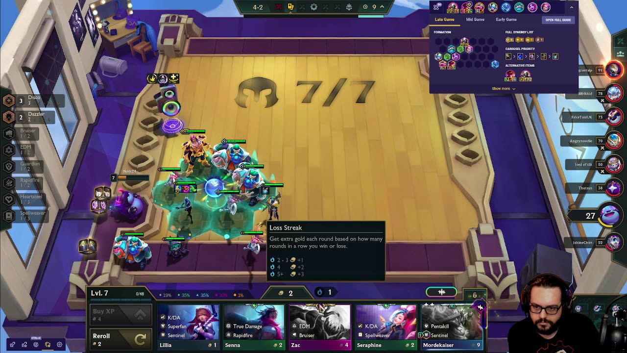 TFT climbing in Set 10