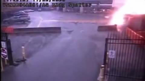 Niagara Falls New York Car Explosion - USA Canada Border