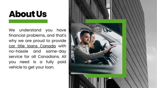 Apply Now For Car Title Loans Canada & Get Your Cash Today!