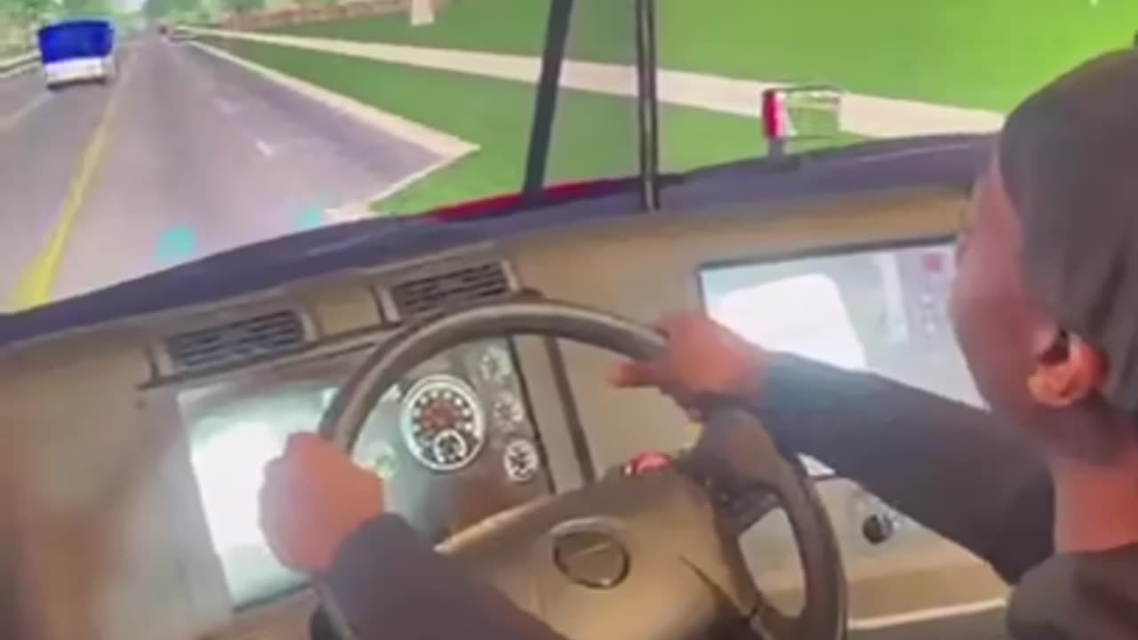 Driving simulator doesn't go according to plan