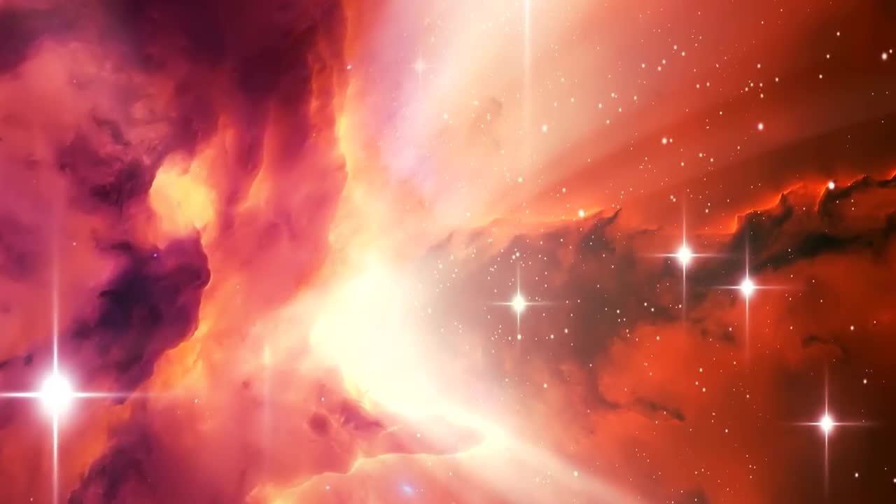 Relaxing Space Ambient Music [ 3D space visuals ] The Starry Sky 2 | Nimanty & Solarsoul