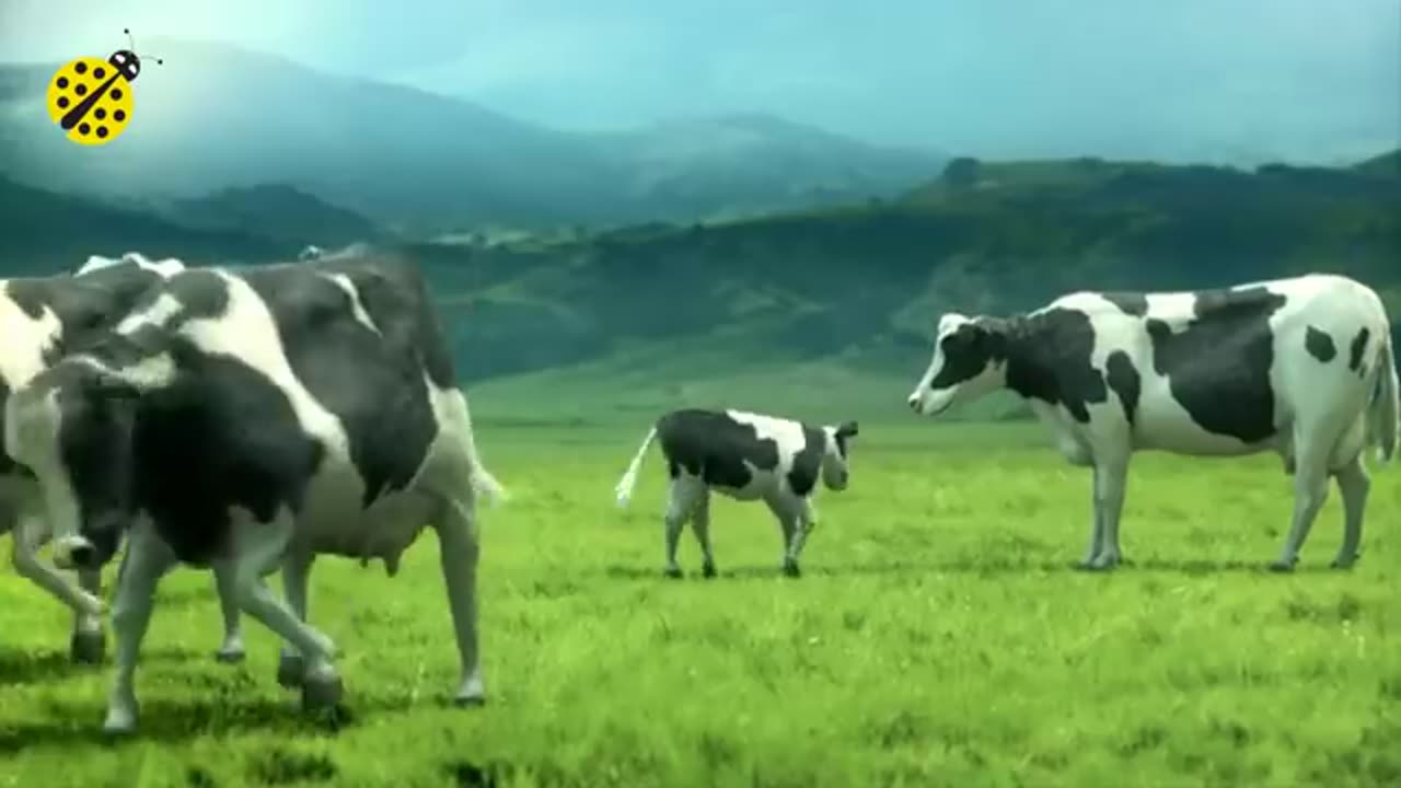 FUNNY COW DANCE 4 Song cow Videos 2024 Like