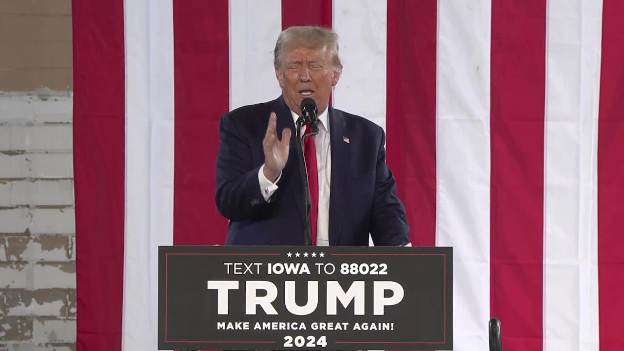 PRESIDENT TRUMP'S FULL SPEECH FROM WATERLOO, IOWA 10-7-23