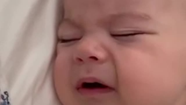 Funny confusing baby
